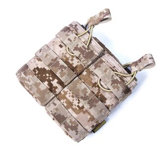 FLYYE Double EV Universal Magazine MOLLE Pouch - US Navy Seal AOR1 AOR2 Camo