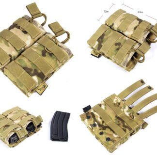 FLYYE Double EV Universal Magazine MOLLE Pouch - MultiCam®