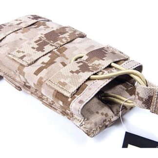 FLYYE Single EV Universal Magazine MOLLE Pouch - US Navy Seal AOR1 AOR2 Camo