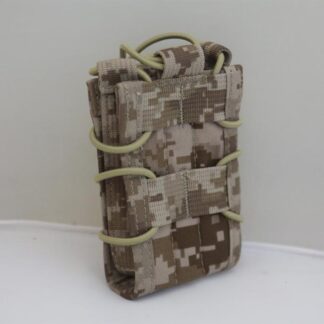 FLYYE BIB Fast Pull Out Single Rifle M4 5.56 Magazine Pouch - US Navy Seal AOR1 AOR2 Camo