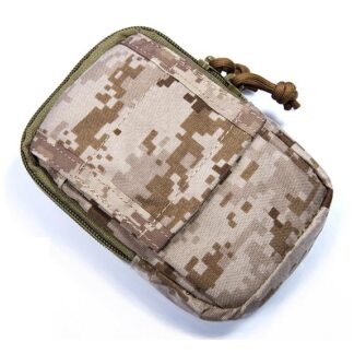 FLYYE EDC Small Bag Mini Waist MOLLE Pack - US Navy Seal AOR1 AOR2 Camo