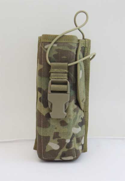 FLYYE MBITR Walkie Talkie Radio MOLLE Pouch SIDE FLAP - MultiCam® / MultiCam® webbing - Image 2