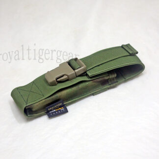 FLYYE Pistol Gun Rifle Silencer Holder MOLLE Pouch - A-TACS AU / A-TACS FG