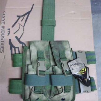 FLYYE Dropleg NATO M4/M16 Magazine Pouch - A-TACS AU / A-TACS FG