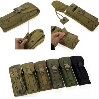 FLYYE MBITR Walkie Talkie Radio MOLLE Pouch FLAP - A-TACS AU / A-TACS FG