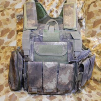 CIRAS Fast Release Armor Vest with pouches - A-TACS AU