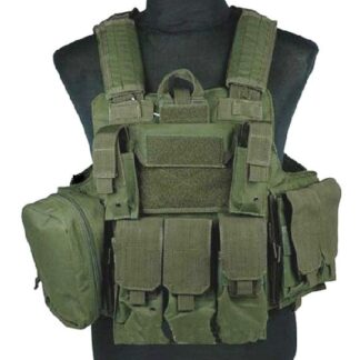 CIRAS Fast Release Armor Vest with pouches - OD