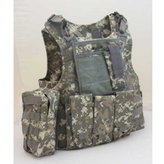 FSBE Full Spectrum Battle Equipment Amphibious Assault Fast Release Vest with pouches - UCP Universal Digital Camo