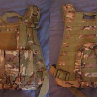 MBSS Tactical Plate Vest with Pouches - Multicam MC