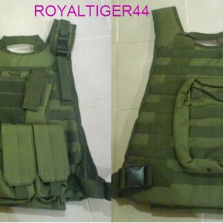 MBSS Tactical Plate Vest with Pouches - OD