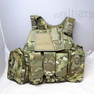 Tactical PC Plate Carrier Vest ver.HG w/ Pouches – Multicam MC