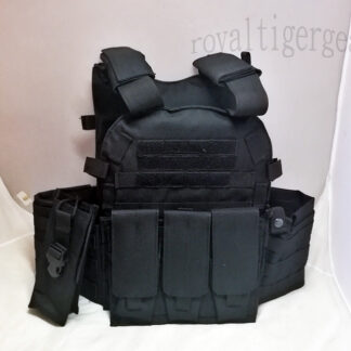 LT6094 Plate Carrier Vest with Pouch - Black