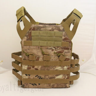 JPC Tactical MOLLE Vest Plate Carrier - Snake Camo MAD Desert Camo