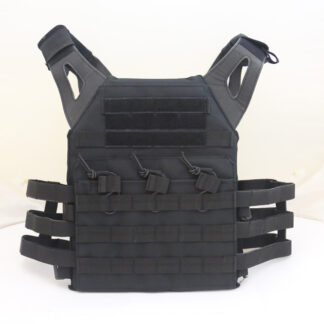 JPC Tactical MOLLE Vest Plate Carrier - Black