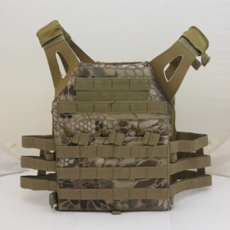 JPC Tactical MOLLE Vest Plate Carrier - Snake Camo HLD Highland Camo